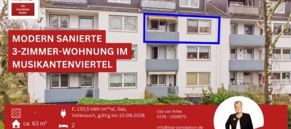 Квартира с 2 спальнями в Меттман, Германия № 138321 5