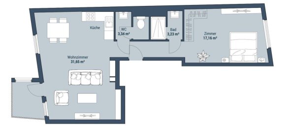 2-Zimmer Wohnung in Neubau, Austria, Nr. 225834 11