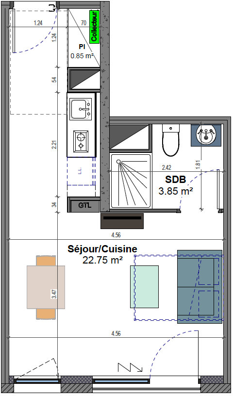 Estudio en Entrange, France No. 84707