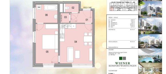 2 rooms Apartment in Brigittenau, Austria No. 129670 10