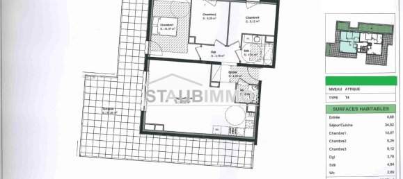 3 Schlafzimmer Wohnung in Saint-Louis, France, Nr. 72928 22