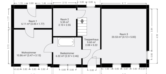Дом с 3 спальнями в Рудные Горы, Германия № 233238 16