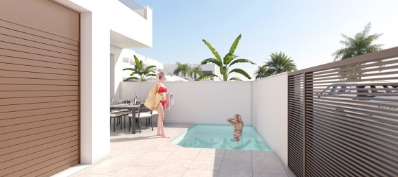 3 غرف نوم فيلا في Pilar de la Horadada, Spain رقم 10491 2