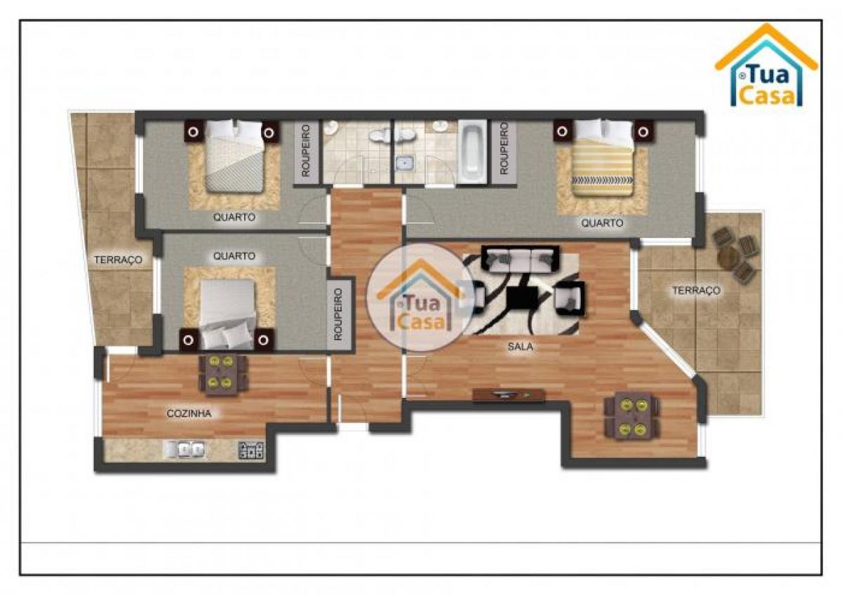 3 Schlafzimmer Wohnung in Olhao, Portugal, Nr. 1062