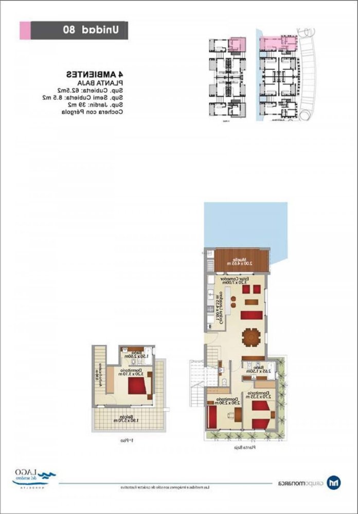 3 bedrooms Apartment in Tigre, Argentina No. 61636