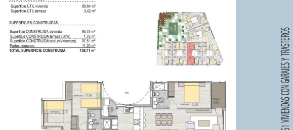 Квартира с 3 спальнями в Ла Флорида, Испания № 6568 13