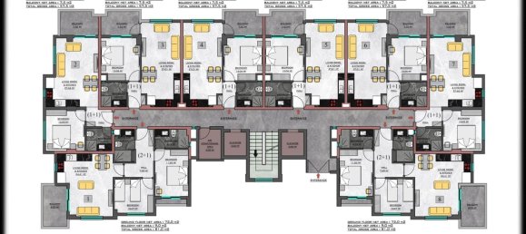 Apartment 1+1 in Kargicak, Turkey No. 14852 3
