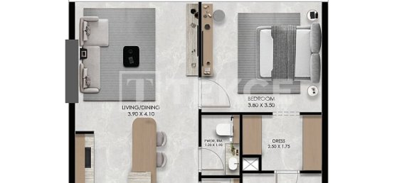 3 bedrooms Apartment in Dubai Studio City, UAE No. 53506 4