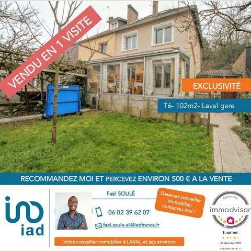 5 Schlafzimmer Haus in Laval, France, Nr. 29072