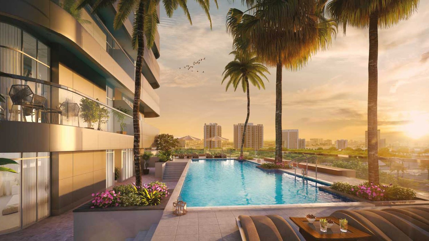 Apartamento T1 em Dubai Sports City, UAE N.º 59910