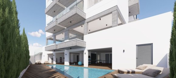 Квартира с 2 спальнями в Героскипу, Кипр № 27536 3