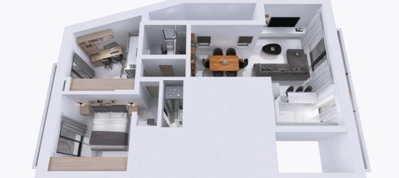 Квартира с 2 спальнями в Неа-Иония, Греция № 93168 7