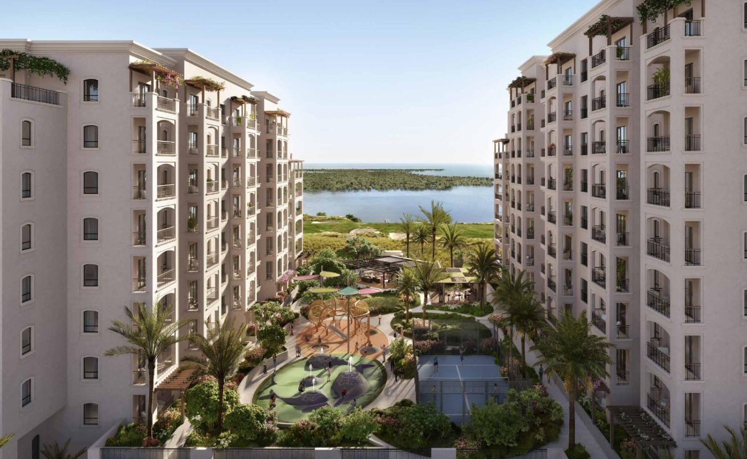 Квартира с 1 спальней в Остров Яс, ОАЭ № 12299