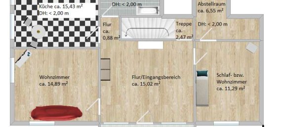 3غرفة منزل في Hildesheim, Germany رقم 141168 8