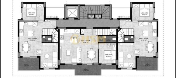 Wohnung 2+1 in Alanya, Turkey, Nr. 31086 2