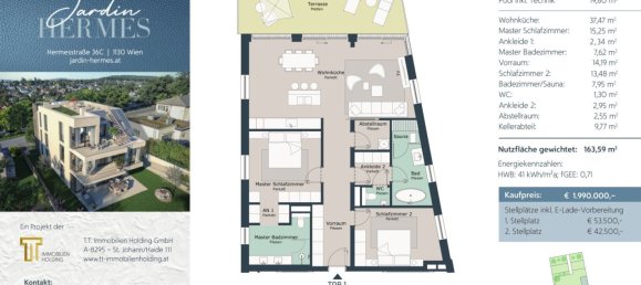 Коммерческая недвижимость 105м² в Хитцинг, Австрия № 205057 14