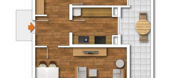 1 Schlafzimmer Penthouse in Bayreuth, Germany, Nr. 240717 23