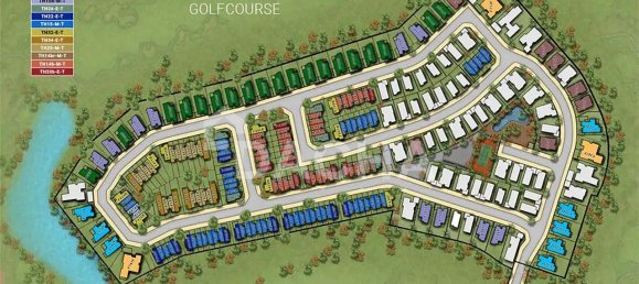 Moradia em banda T3 em DAMAC Hills (Akoya by DAMAC), UAE N.º 27670 4