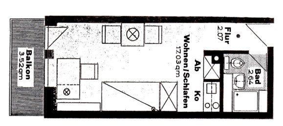 Studio in Mainz, Germany No. 317915 8