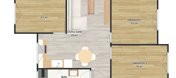 3 غرف نوم شقة في Basque Autonomous Community, Spain رقم 148144 25