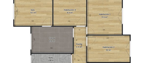 3 غرف نوم شقة في Basque Autonomous Community, Spain رقم 148144 24