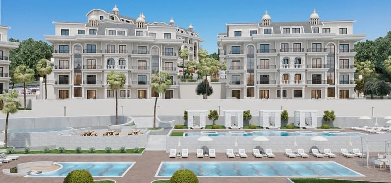 Wohnung 1+1 in Avsallar, Turkey, Nr. 3329