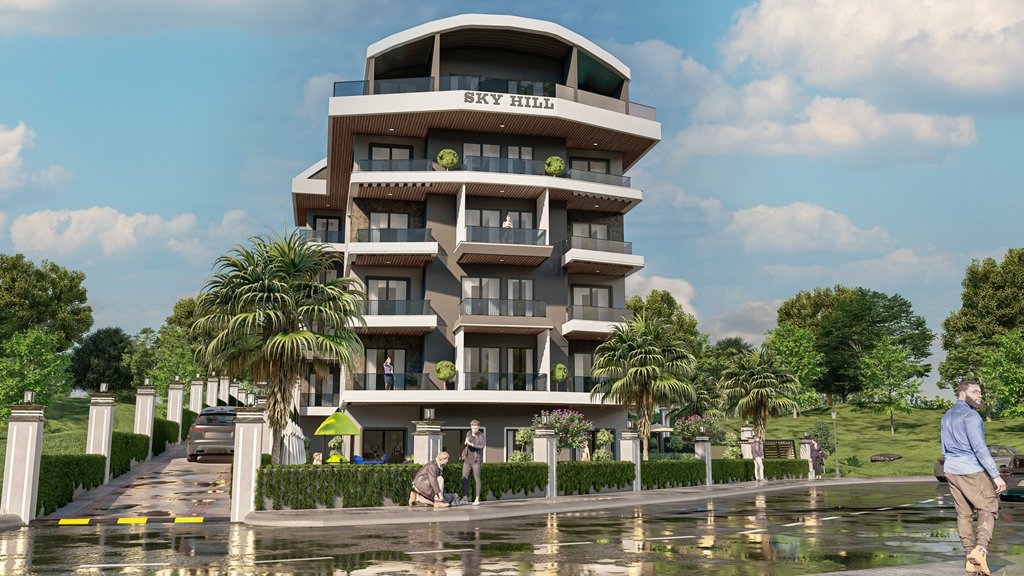 Apartment 1+1 in Alanya, Turkey No. 32080