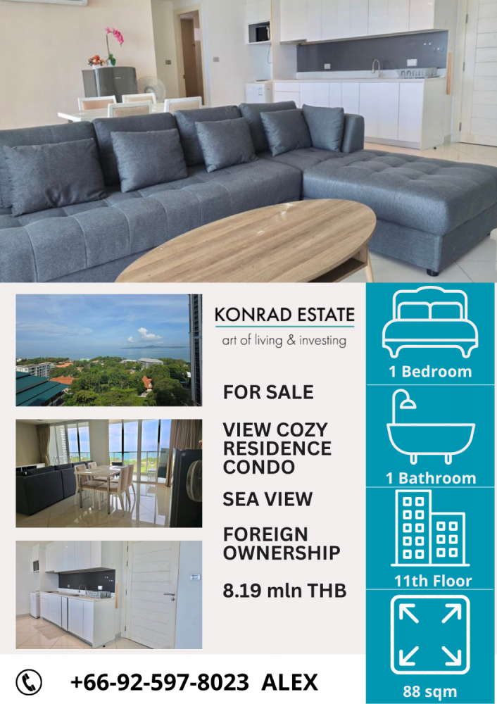 1 bedroom Condo in Pattaya, Thailand No. 59755
