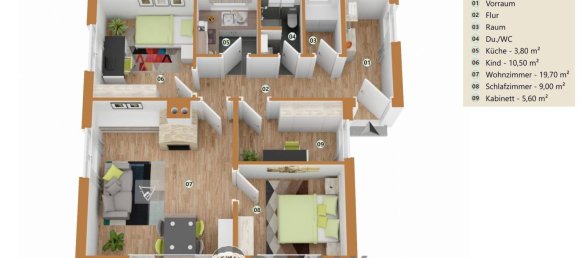 Bungalow de 3 habitaciónes en Grossharras, Austria No. 248301 17