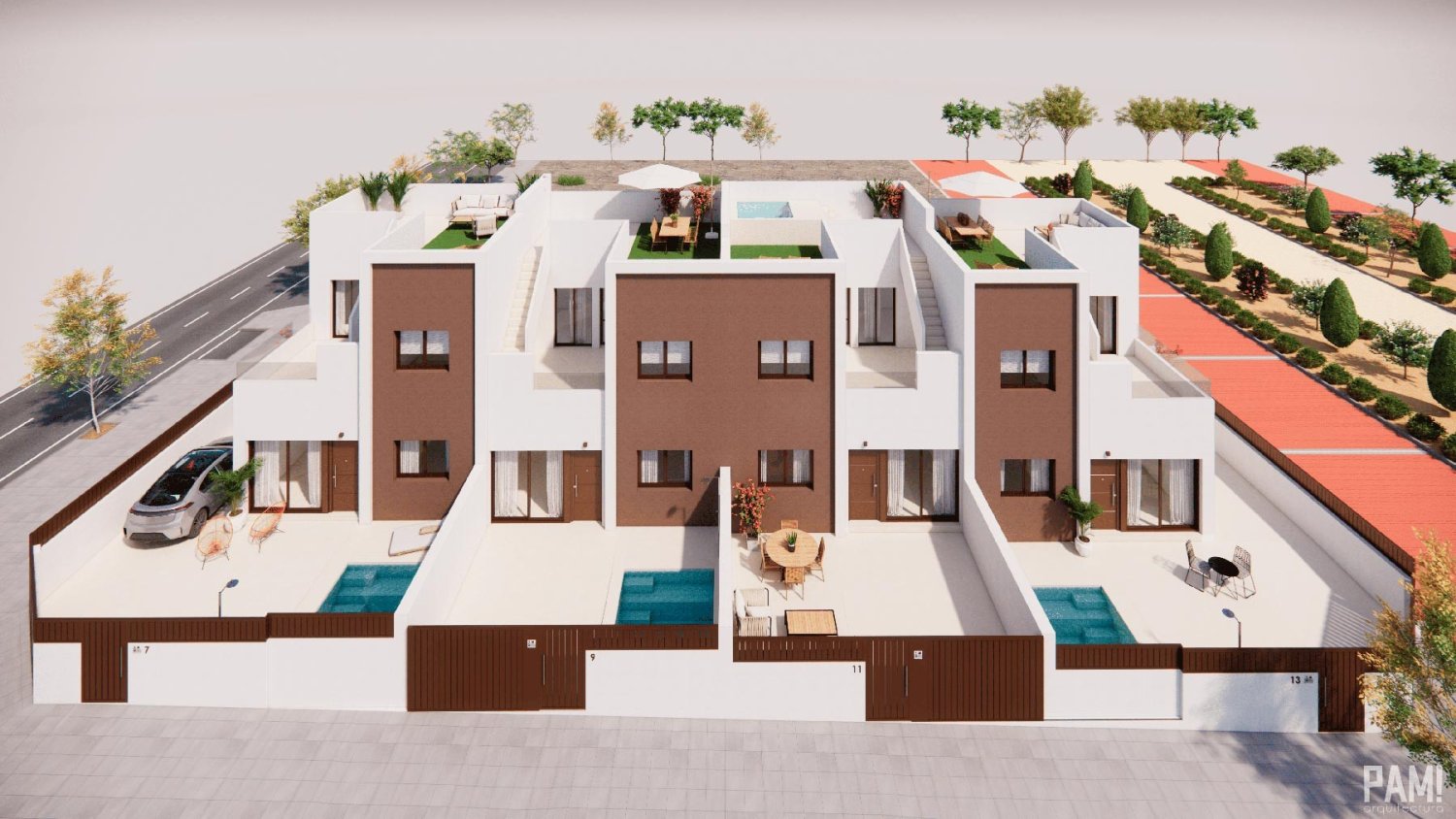 3 Schlafzimmer Villa in Pilar de la Horadada, Spain, Nr. 288165