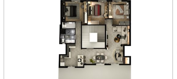 Apartamento de 3 dormitorios en Thessaloniki, Greece No. 52701 16