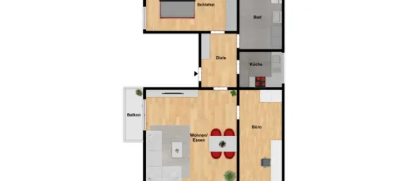 Apartamento de 1 dormitorio en Paderborn, Germany No. 248742 2