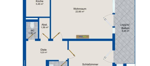 2 rooms Apartment in Salzburg, Austria No. 222437 18