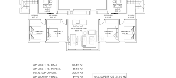 Вилла с 6 спальнями в Торревьеха, Испания № 51653 14