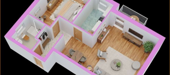 Dúplex de 2 habitaciónes en Augsburg, Germany No. 40745 10