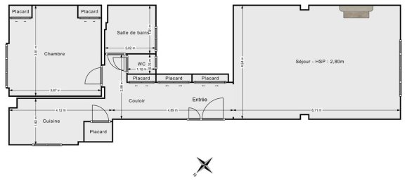 Apartamento de 1 dormitorio en Neuilly-sur-Seine, France No. 173743 8