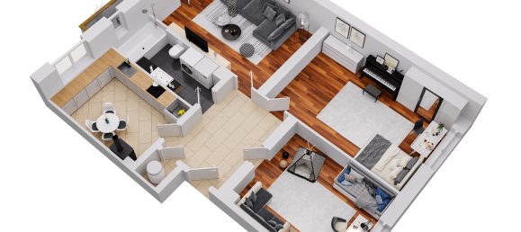 3 rooms Apartment in Ludwigshafen am Rhein, Germany No. 305767 9