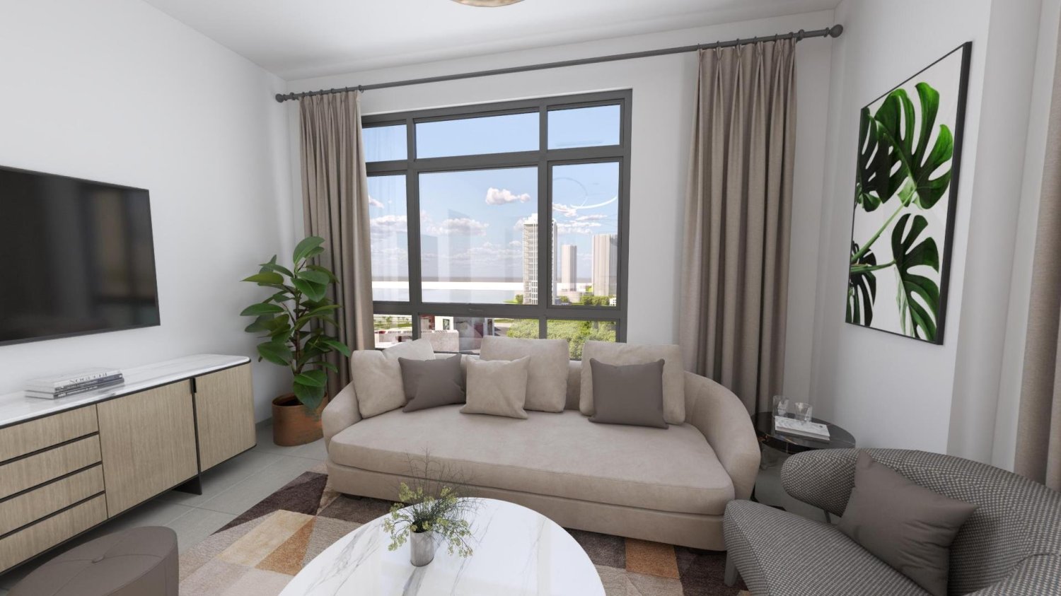 4 Schlafzimmer Wohnung in Crystal Residences Tower 2, Maryam Island, UAE, Nr. 61379