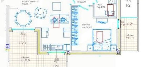 Apartamento de 2 divisões em Spoltore, Italy N.º 22970 8