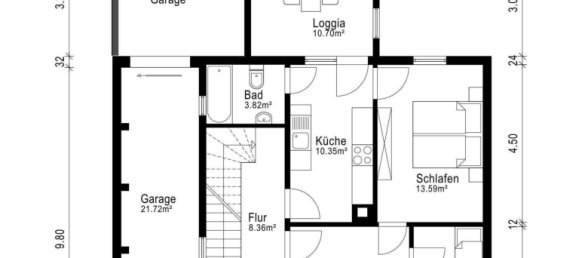 Таунхаус с 5 спальнями в Reutlingen, Германия № 66492 20