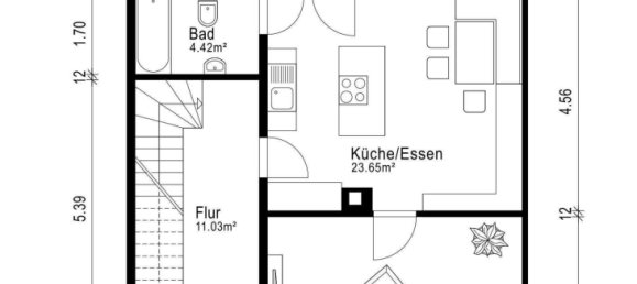 Таунхаус с 5 спальнями в Reutlingen, Германия № 66492 22