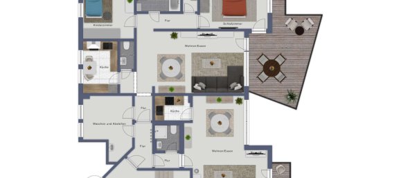 3 Schlafzimmer Wohnung in Stuttgart, Germany, Nr. 356830 30