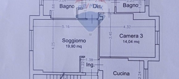 5 rooms Apartment in Livorno, Italy No. 288590 15