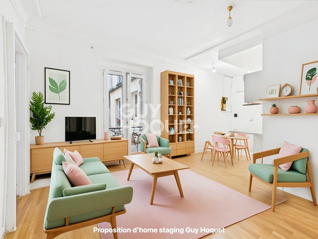 Apartamento de 1 dormitorio en Paris, France No. 120710