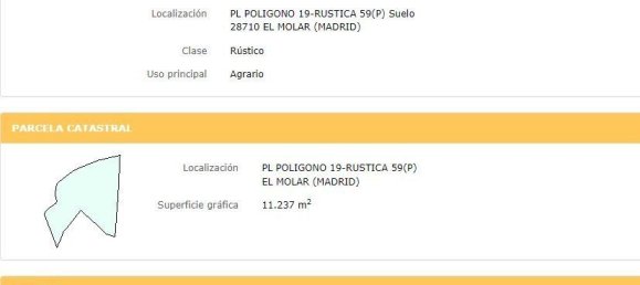 Grundstück in El Molar, Spain 11237m², Nr. 80199 4