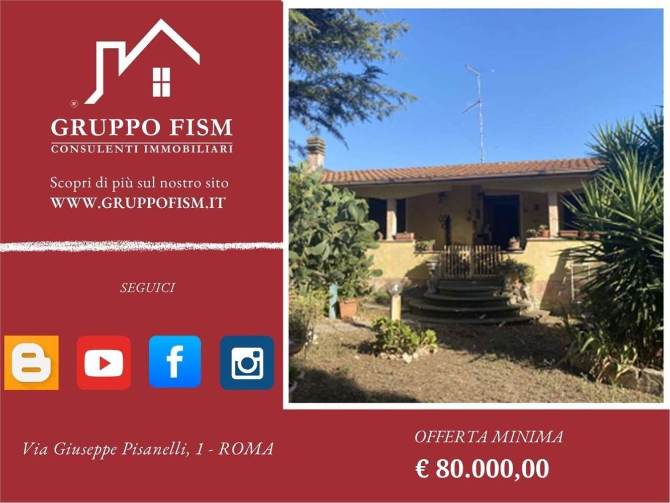 Studio in Ardea, Italy No. 215950