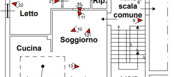 2-salle Appartement à Porto Mantovano, Italy No. 314754 16