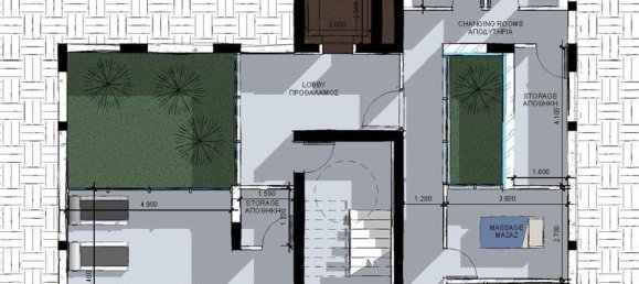 Квартира с 1 спальней в Пафос, Кипр № 50 4