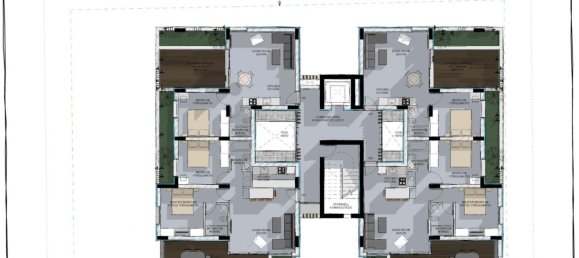Квартира с 1 спальней в Пафос, Кипр № 50 3