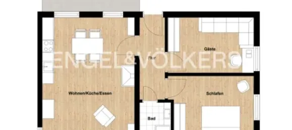 Квартира с 2 спальнями в Передняя Померания-Грайфсвальд, Германия № 344481 16